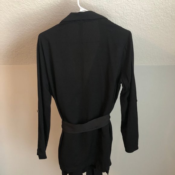 NEW Black Zipper Jacket - Picture 3 of 8